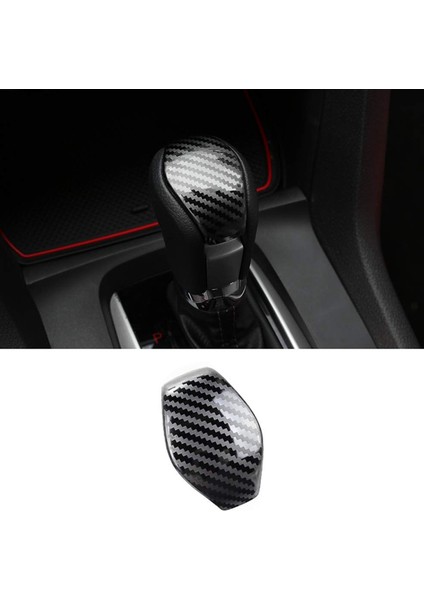 Honda Civic 2016-2019 Için 2x Iç Dişli Vites Düğmesi Koruyucu Kapak Döşeme Etiketi 10 Gen Otomatik Şanzıman (Yurt Dışından) fiyatları