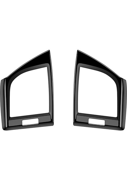 Toyota Alphard 40 Serisi 2023+ Rhd Parlak Siyah Gösterge Tablosu Koşul Durumu Havalandırma Outlet Kapak Döşeme Çerçevesi Çıkartma (Yurt Dışından)