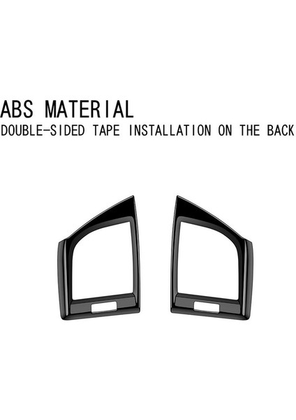 Toyota Alphard 40 Serisi 2023+ Rhd Parlak Siyah Gösterge Tablosu Koşul Durumu Havalandırma Outlet Kapak Döşeme Çerçevesi Çıkartma (Yurt Dışından) fiyatları