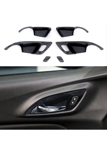 Chevrolet Trax Seeker Için 2023 2024 Araba Iç Kapı Kasesi Çerçeve Kapak Döşeme Aksesuarları - Abs Karbon Fiber (Yurt Dışından) indirimleri