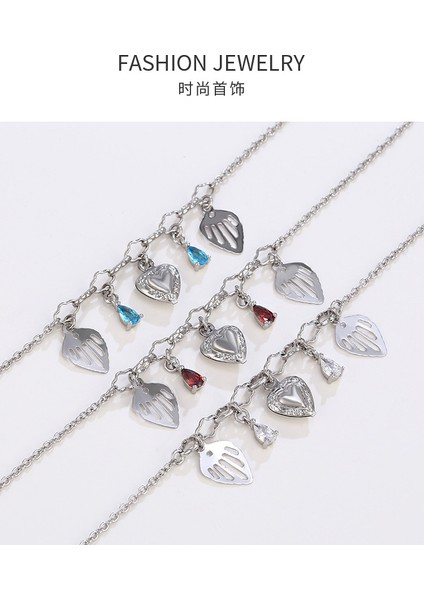 Sevgi Yapraklı Zirkonlu Anahtar Aksesuarı (Yurt Dışından) fiyatları