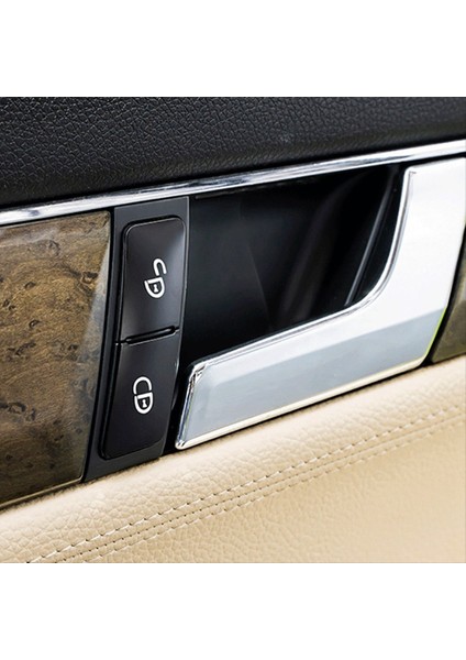 72PCS Araba Kapısı Koltuk Bellek Kilit Anahtarı Düğmesi Çıkartmaları Mercedes Için Kapak Kaplama Benz A B C E Sınıf Cla Gla Gle Gls ml (Yurt Dışından) fırsatları