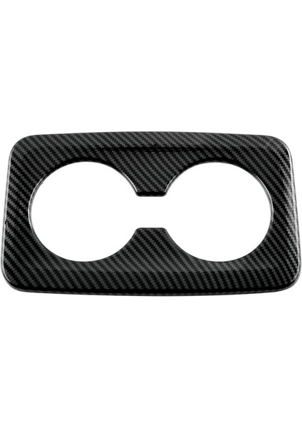 Arka Koltuk Su Kupası Tutucu Kapak Bmw Için Dekorasyon Çerçevesi Trim Bmw X1 U11 2023 2024 Iç Aksesuarlar - Abs Karbon Fiber (Yurt Dışından)