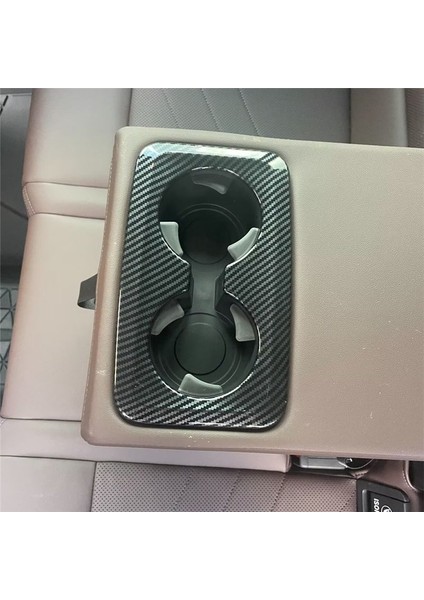 Arka Koltuk Su Kupası Tutucu Kapak Bmw Için Dekorasyon Çerçevesi Trim Bmw X1 U11 2023 2024 Iç Aksesuarlar - Abs Karbon Fiber (Yurt Dışından) indirimleri