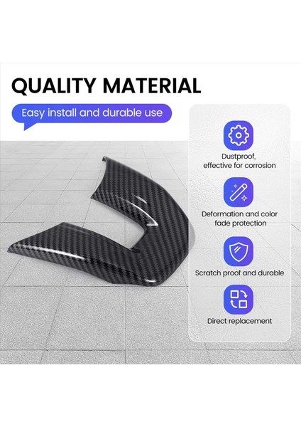 Araç Karbon Fiber V Stil Direksiyon Paneli Kapak Honda Vezel Hr-V-V Hrv 2021 2022 (Yurt Dışından) indirimleri