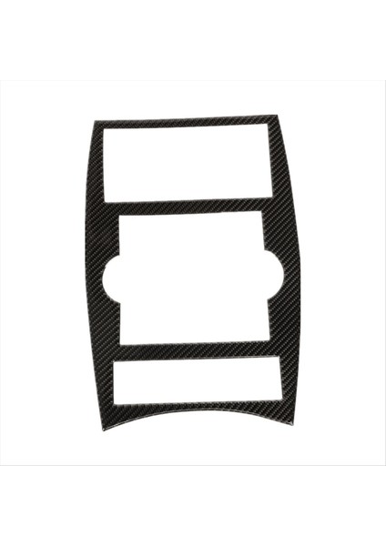 Jeep Commander Için 2006-2010 Karbon Fiber Otomobil Merkezi Kontrol Navigasyon Paneli Kapak Trim Sticker Aksesuarları (Yurt Dışından)