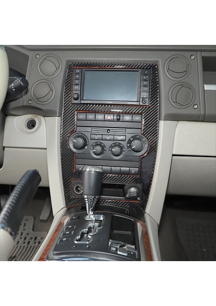 Jeep Commander Için 2006-2010 Karbon Fiber Otomobil Merkezi Kontrol Navigasyon Paneli Kapak Trim Sticker Aksesuarları (Yurt Dışından) fırsatları