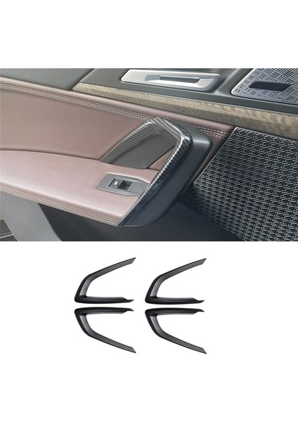 Araç Iç Kapı Kolu Kapak Kalıplama Trim Dekorasyonu Bmw X1 U11 2023 2024 Iç Aksesuarlar - Abs Karbon Fiber (Yurt Dışından) fiyatları