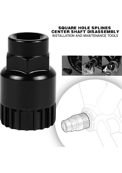 Bisiklet Tamir Aletleri Için 20 Dişli Alt Braket Çıkarma Aleti Siyah (Yurt Dışından) indirimleri