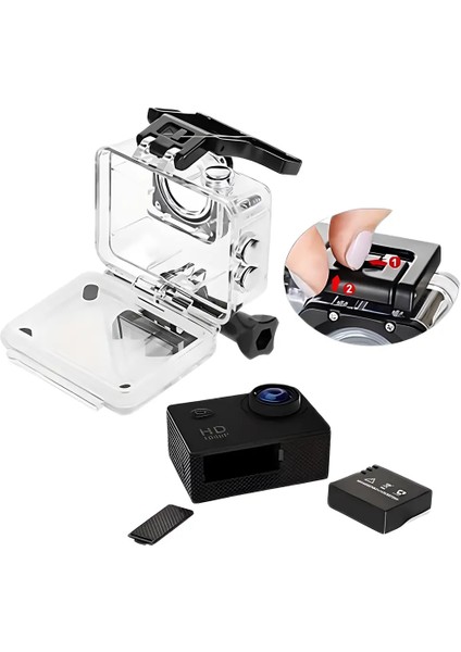 4K Ultra HD Wifi Su Geçirmez Aksiyon Kamerası fırsatları