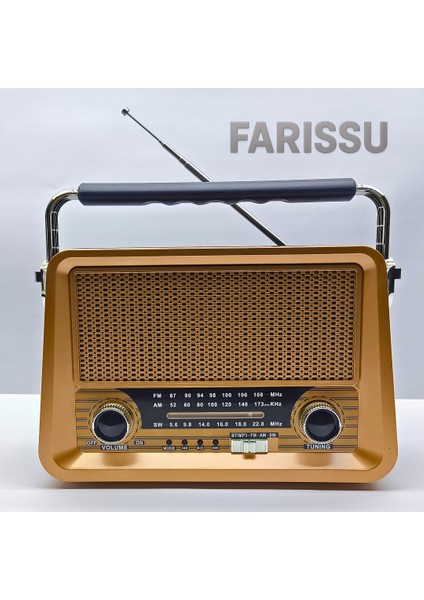 Everton RT-756 Nostaljik Retro Tasarım Radyo - Fm/am/sw 3 Bant, Bluetooth, Usb/tf Mp3 Çalar fırsatları