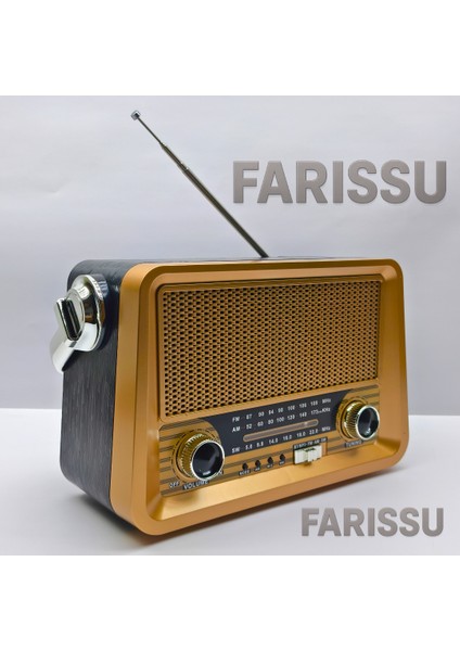 Everton RT-756 Nostaljik Retro Tasarım Radyo - Fm/am/sw 3 Bant, Bluetooth, Usb/tf Mp3 Çalar indirimleri