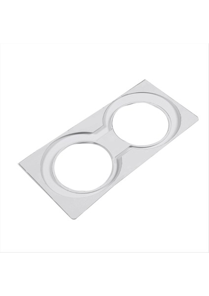 Toyota Tundra 2007-2013 Alüminyum Alaşım Araç Merkezi Kontrol Su Kupası Tutucu Trim Sticker Araç Aksesuarları Gümüş (Yurt Dışından) fırsatları