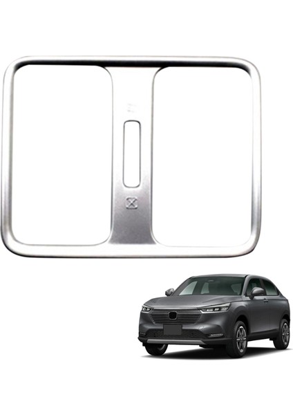 Honda Vezel Için Hr-V Hrv 2021 2022 Iç Araç Mat Gümüş Gümüş Arka Koltuk Klima Havalandırma Kapağı Trim Dekorasyonu (Yurt Dışından) indirimleri