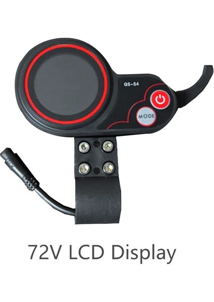 Qs-S4 72V Başparmak Gazı LCD Ekranlı Metre Sadece Sıfır 11X Için (Yurt Dışından) fiyatları