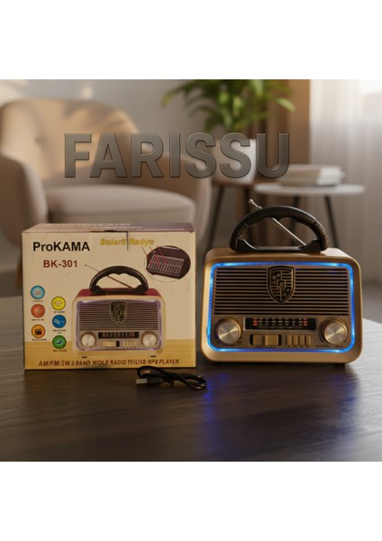 Retro Radyo: Nostaljik Eskitme, Güneş Enerjili, Bluetooth ve Fener Özellikli indirimleri