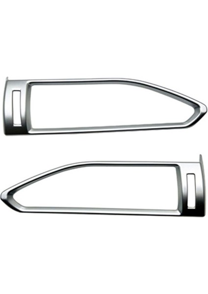 Subaru Crosstrek Için Impreza 2024 Merkezi Kontrol Yan Hava Çıkışı Kapak Trim Sticker Aksesuarları Gümüş (Yurt Dışından)