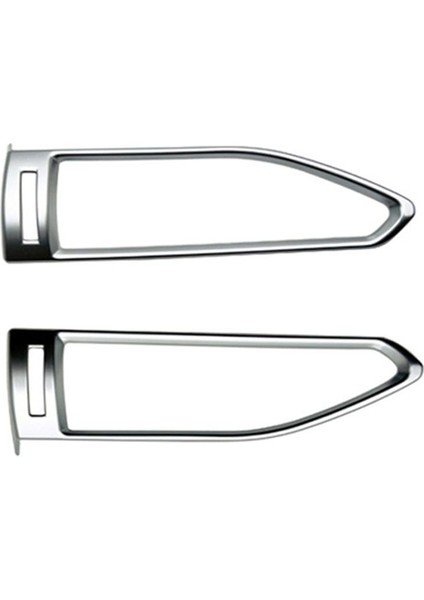 Subaru Crosstrek Için Impreza 2024 Merkezi Kontrol Yan Hava Çıkışı Kapak Trim Sticker Aksesuarları Gümüş (Yurt Dışından) modelleri