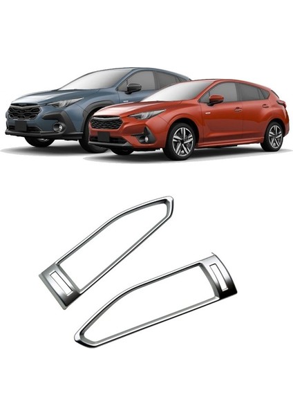 Subaru Crosstrek Için Impreza 2024 Merkezi Kontrol Yan Hava Çıkışı Kapak Trim Sticker Aksesuarları Gümüş (Yurt Dışından) fırsatları
