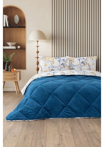 Nordelle Battal Boy Lüx Wellsoft Yorgan Çift Taraflı - 2 Adet Yastık Kılıflı Yorgan Seti 215X235 cm modelleri