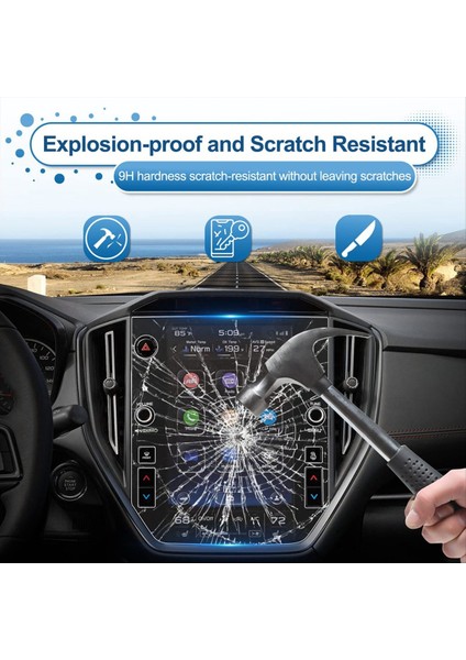 Subaru Wrx 2021-2023 Ekran Koruyucusu Için Temperli Cam Multimedya Ekran Dokunmatik Ekran Koruyucu Film (Yurt Dışından) modelleri
