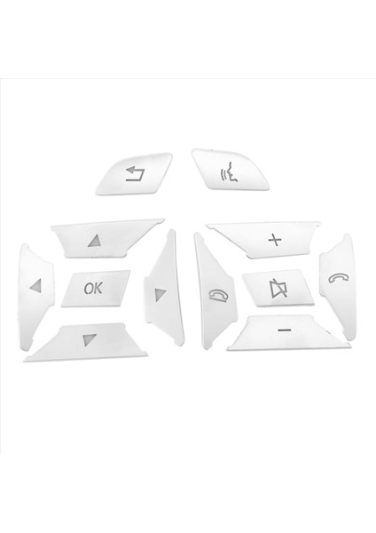 24X Araç Direksiyon Düğmesi Çıkartmaları Mercedes Benz A B C E ml Gl Cla Cla Gla Gla Glk Sl Slk Sınıfı W176 W212 (Yurt Dışından) fiyatları