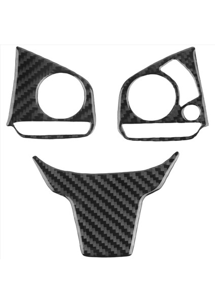 9 Adet Araba Karbon Fiber Direksiyon Düğmesi Düğmesi Anahtar Paneli Kapak Kapak Trim Dekorasyonu Honda Civic 2016 - 2019 (Yurt Dışından) fiyatları