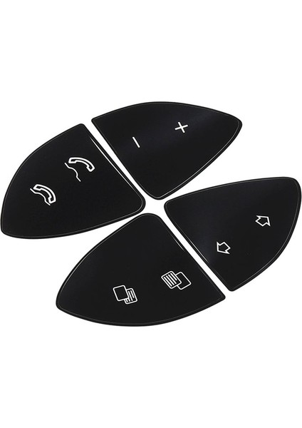 Araç Çıkartmaları Araç Direksiyon Simidi Onarım Düğmesi Çıkartmalar Kiti Mercedes Benz W220 S430 S500 S600 CL500 CL600 (Yurt Dışından)