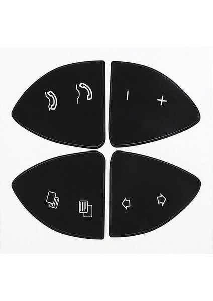 Araç Çıkartmaları Araç Direksiyon Simidi Onarım Düğmesi Çıkartmalar Kiti Mercedes Benz W220 S430 S500 S600 CL500 CL600 (Yurt Dışından) modelleri