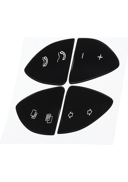 Araç Çıkartmaları Araç Direksiyon Simidi Onarım Düğmesi Çıkartmalar Kiti Mercedes Benz W220 S430 S500 S600 CL500 CL600 (Yurt Dışından) indirimleri