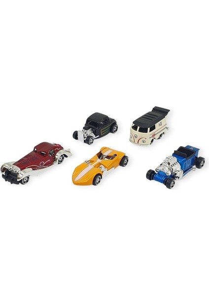 Alloy Racer 5'li Araç Seti - 780-513 (Lisinya)