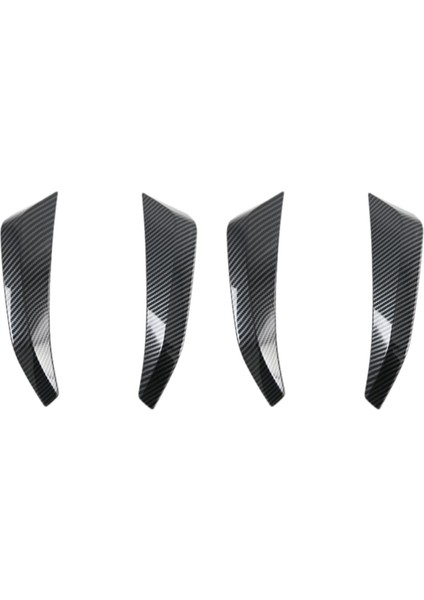 4x Için Nissan Navara NP300 2016-2021 Karbon Fiber Otomobil Merkezi Konsolu Gösterge Paneli Dekor Kapağı (Yurt Dışından)