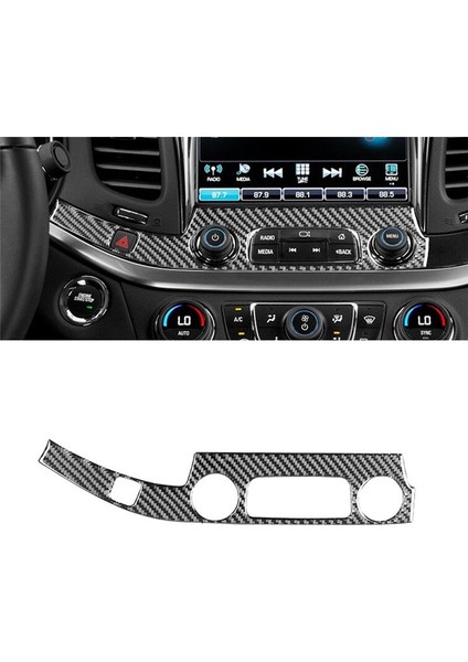 Chevy Impala Için 2014-2020 Yumuşak Karbon Fiber Merkezi Kontrol Düğmesi Kapak Çerçevesi Panel Trim Sticker Aksesuarları (Yurt Dışından) fırsatları