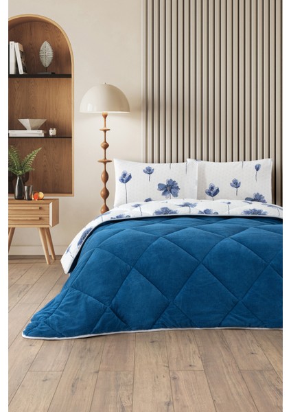 Nordelle Battal Boy Lüx Wellsoft Yorgan Çift Taraflı - 2 Adet Yastık Kılıflı Yorgan Seti 215X235 cm modelleri
