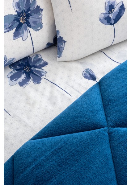 Nordelle Battal Boy Lüx Wellsoft Yorgan Çift Taraflı - 2 Adet Yastık Kılıflı Yorgan Seti 215X235 cm indirimleri