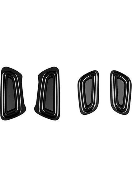 Toyota Alphard 40 Serisi 2023+ Için Araba Parlak Siyah Elektrikli Koltuk Düğmesi Çerçeve (Yurt Dışından)