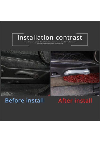 Hummer Için H3 2005-2009 Alüminyum Alaşım Araç Ön Koltuk Arka Koltuk Ayarı Dekoratif Aksesuarlar (Yurt Dışından) indirimleri