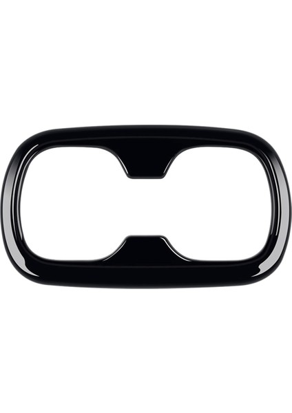 Araba Parlak Siyah Arka Koltuk Su Kupası Tutucu Dekorasyon Çerçevesi Kapak Toyota Corolla Cross Için Uygun 2021 2022 Rhd (Yurt Dışından)