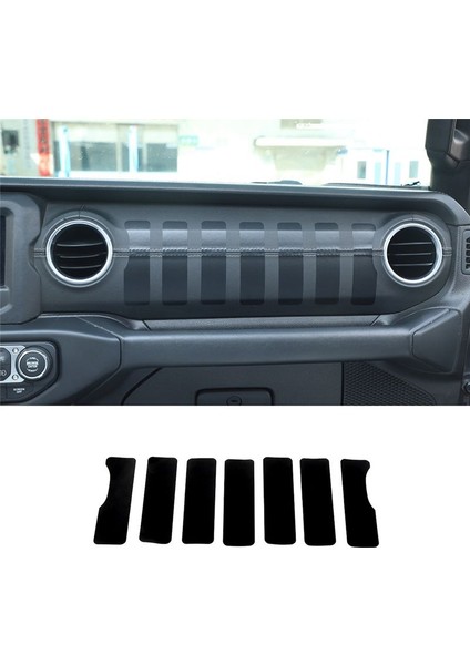 Jeep Wrangler Için Jl Gladiator Jt 2018-2023 Gösterge Paneli Izgara Çıkartma Etiketi Pvc Aksesuarları (Yurt Dışından) fiyatları