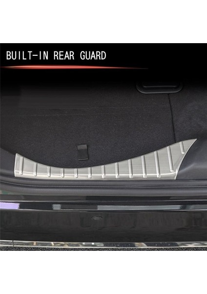 Toyota Alphard 40 Serisi 2023+ Otomobil Arka Muhafızlar Paslanmaz Çelik Gaga Çamurluk Plaka Koruyucu Koruma Gümüşü Kaplar (Yurt Dışından) indirimleri