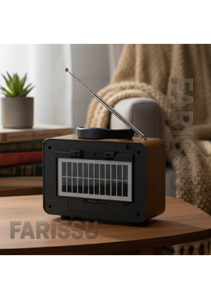Everton RT-720 Güneş Enerjili (Solar) Nostaljik Bluetooth Radyo | Fm/am/sw, Usb/tf Müzik Çalar fiyatları