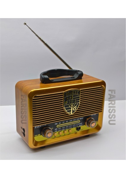 Everton RT-720 Güneş Enerjili (Solar) Nostaljik Bluetooth Radyo | Fm/am/sw, Usb/tf Müzik Çalar indirimleri