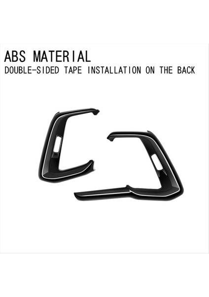 Mazda Cx-60 2022 2023 Parlak Siyah Araba Ön Gösterge Tablosu Hava Havalandırma Outlet Kapak Döşeme Çerçevesi Stickers Rhd (Yurt Dışından) modelleri