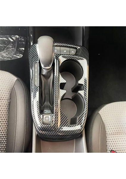 Araba Merkezi Dişli Vites Paneli Kapak Chevrolet Trax Seeker 2023 2024 Aksesuarları (Abs Karbon Fiber) (Yurt Dışından) modelleri