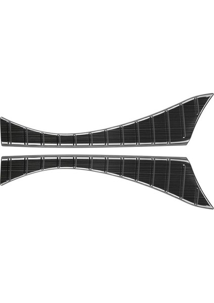 Toyota Alphard 40 Serisi 2023+ Otomobil Arka Muhafızlar Paslanmaz Çelik Gaga Çamurluk Plaka Koruyucu Koruma Siyahı Kapsar (Yurt Dışından)