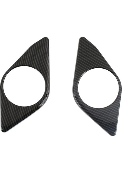 Ford Bronco Için 2021-2023 Arka Arka Kupa Tutucu Çerçeve Kapak Trim Aksesuarları - Abs Karbon Fiber (Yurt Dışından)