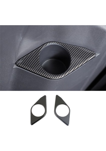 Ford Bronco Için 2021-2023 Arka Arka Kupa Tutucu Çerçeve Kapak Trim Aksesuarları - Abs Karbon Fiber (Yurt Dışından) fiyatları