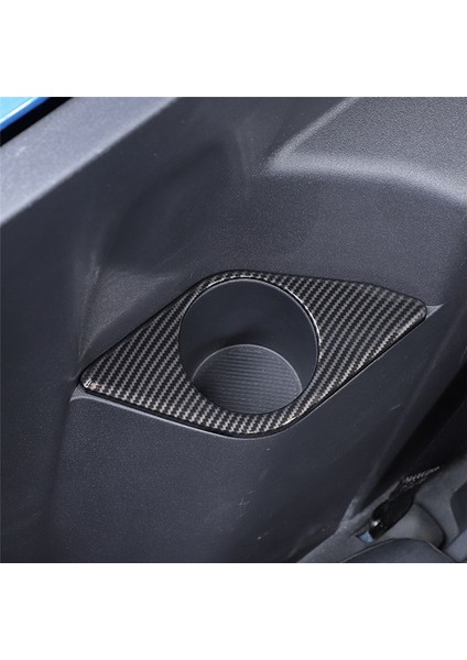 Ford Bronco Için 2021-2023 Arka Arka Kupa Tutucu Çerçeve Kapak Trim Aksesuarları - Abs Karbon Fiber (Yurt Dışından) fırsatları