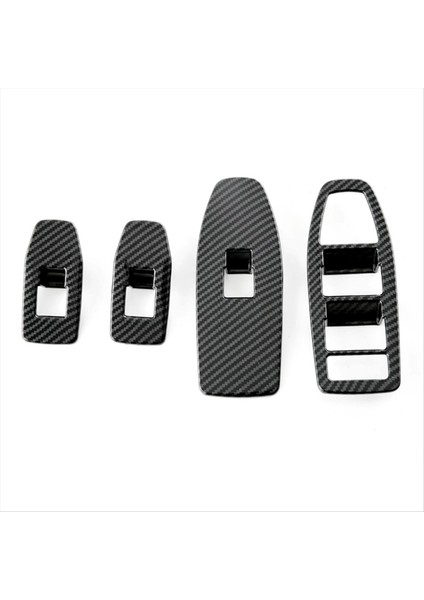Bmw X1 U11 2023 2024 Araba Penceresi Asansör Anahtarı Düğmeleri Çerçeve Kapak Döşeme Stickers Aksesuarları Abs Karbon Fiber (Yurt Dışından)