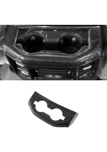 Dodge Ram 1500 Trx T-Rex 2023 Için Araba Kolçak Kutu Bardağı Tutucu Döşeme Çerçevesi- Arka Su Kupası Panel Kapak Iç Dekorasyon (Yurt Dışından) fiyatları